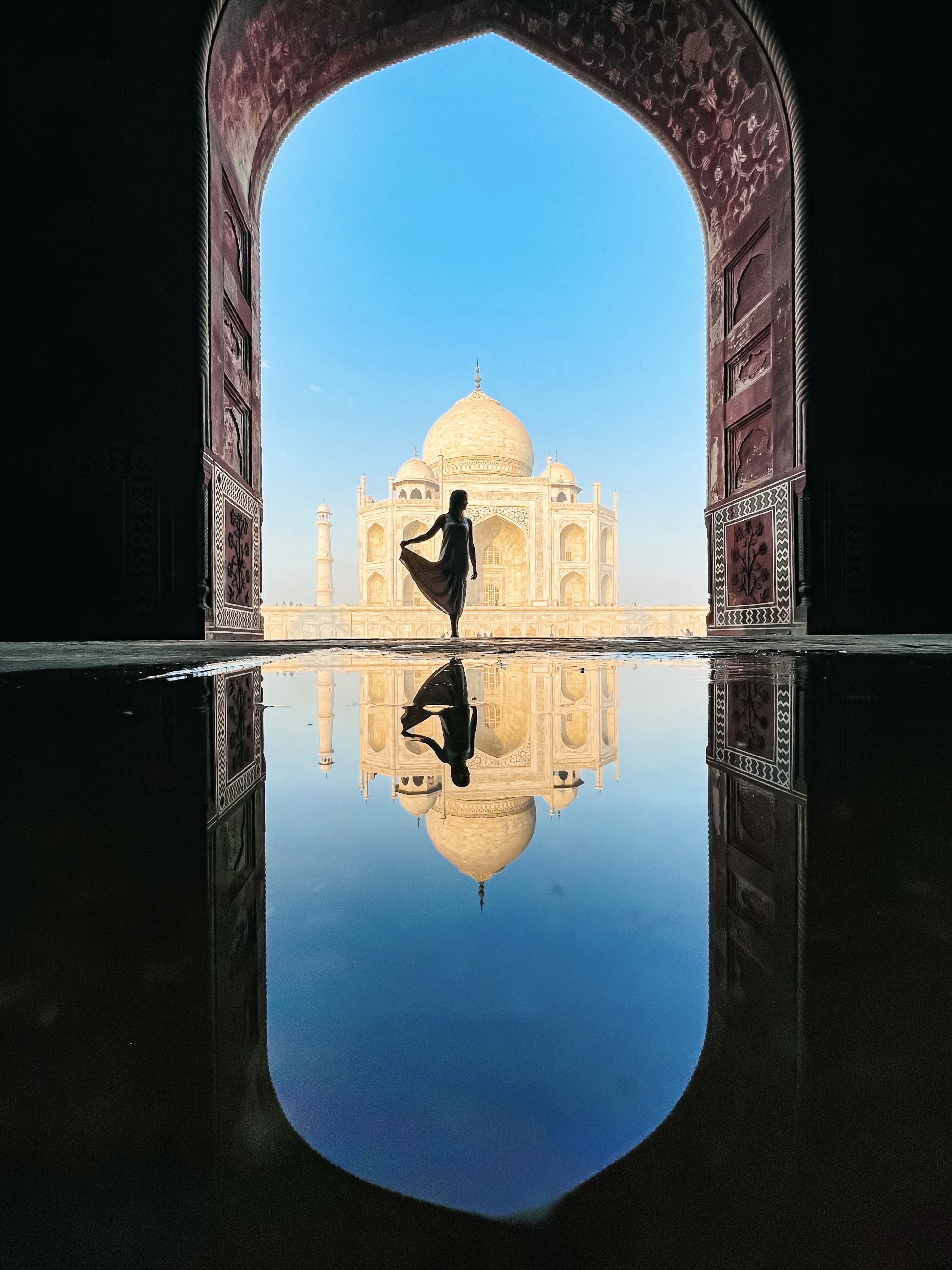 Taj Mahal Reflection